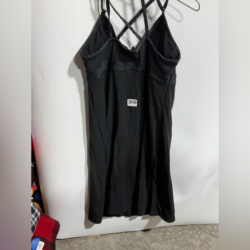 #3045-Prana Black Lace Detail Chemise - Picture 4 of 5